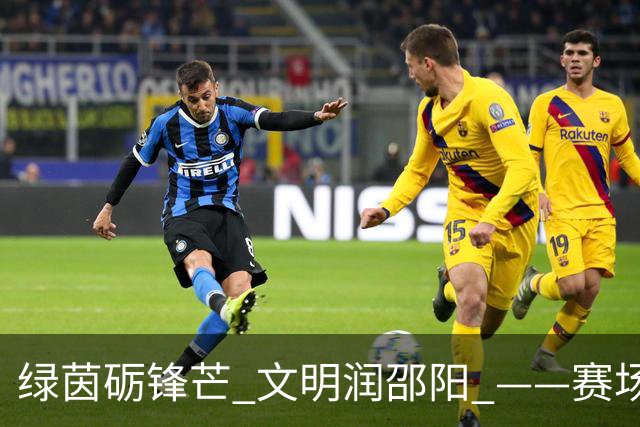 绿茵砺锋芒 文明润邵阳 ——赛场逆势突围挺进八强 文明拼搏激活城市奋进新动能